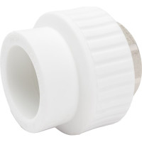 Муфта RTP PN25 комбинированная, внутренняя резьба, D40х1 1/4 мм под ключ 10658