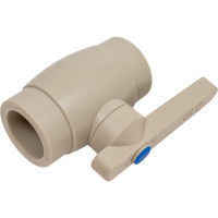 Кран шаровой RTP стандарт D32 мм, серая 27906