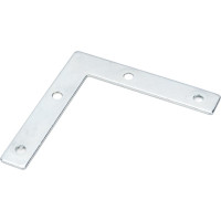 Мебельный плоский уголок VORMANN 60х60х10х1,5 мм, оцинкованный 00186 060 Z