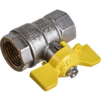 Шаровой кран LD Pride латунь никель, газ Ду15 Ру40 ВР 007-8029 537156