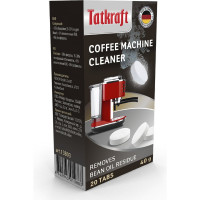 Таблетки для кофемашины от кофейных масел Tatkraft с активным кислородом, 20 шт 13803