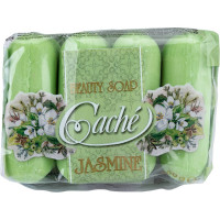 Туалетное мыло для ухода Cache 4 pcs X 75gr X 24 экопак жасмин CLS0001