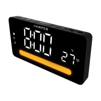 Часы-радио Harper HCLK-5030 black H00003325
