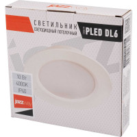 Светодиодный светильник Jazzway PLED DL6 WH Downlight 10Вт 4000К IP40 ДВО встраив. 5036321