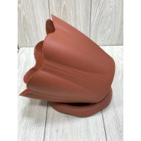 Горшок с поддоном Martika Эдельвейс 9.5 л, диам. 29 см, терракотовый С194Т