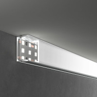 Накладной алюминиевый профиль Elektrostandard для трехрядной LED ленты (под ленту до 18,5mm) LL-2-ALP018 серый a062731