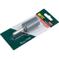 Шарошка абразивная по камню мрамору кафелю хвостовик 6 мм цилиндр 25x40 мм FIT IT 36971