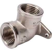 Никелированный угольник с креплением STOUT ВР 1/2 SFT-0039-000012 RG008Q0SHRAU78