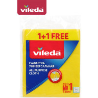 Салфетка универсальная вискозная Vileda 1+1 шт. в уп. 168820