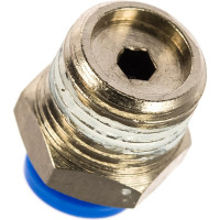 Фитинг для пластиковых трубок (4 мм; 1/4М) ROCKFORCE RF-SPC04-02(2084)