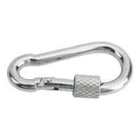 Пожарный карабин с фиксат. КРЕП-КОМП DIN 5299 D м4 100шт кпф4ф