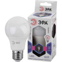 Светодиодная лампа ЭРА LED A60 9W 860 E27 диод, груша, 9Вт, холодный, Б0032248