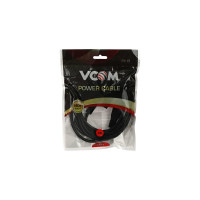 Кабель питания для ноутбуков VCOM 3-pin /угловая евровилка/ VDE 3G*0.5mm2 CE022-CU0.5-3M