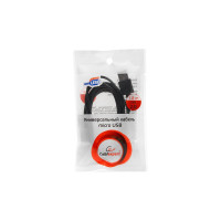 Кабель Cablexpert USB 2.0 AM/microBM 5P, 1.8м, черный, пакет CC-mUSB2-AMBM-6