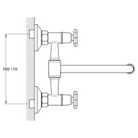 Смеситель для кухни Solone JIK12-A102-A