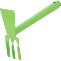 Комбинированная мотыжка PALISAD трапеция, 3 витых зуба, цельнометаллическая 626097