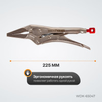 Зажим WIEDERKRAFT удлиненный WDK-65047