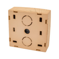 Розетка NILSON 1OП тв проходная 11dB клен Themis wood 26281032