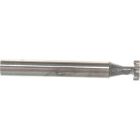 Фреза для пазов сегментных шпонок (7х50 мм; ц/х; Р6М5; Z= 6; DIN850) ИНСТУЛС 00001261600