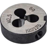 Плашка Bucovice Tools M 2.5 Шаг 0.45 115CrV3 16x5мм 210025