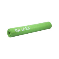 Коврик для йоги и фитнеса BRADEX ,173х61х0.3 см, зеленый, SF 0399
