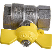 Шаровой кран LD Pride латунь никель, газ Ду15 Ру40 ВР 007-8029 537156