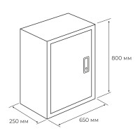 Корпус Электростандарт ЩМП-4-0 800*650*250мм IP54 821253