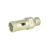 Коронка алмазная, вакуумное спекание (25х40 мм; 1/2"; М14) TECH-NICK TUK 136.600.7018