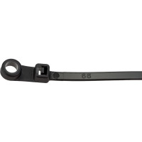 Нейлоновые стяжки FORTISFLEX КСО 4х110 черный 100 шт. 80532