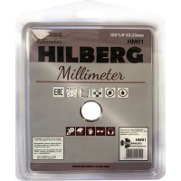 Диск алмазный отрезной Hilberg 125x22.23 Millimeter 1.0 мм HM01