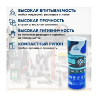 Универсальные полотенца для авто Сыктывкарские ПРОСТО ПРОТРИ 100 листов СИБ2.26А NEW