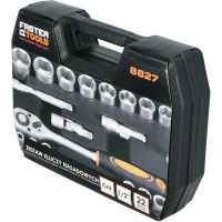 Набор торцевых головок FASTER TOOLS 1/2" CR-V 22 шт. 8827