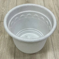 Горшок Колывань с поддоном Martika 10 л, диам. 30 см, мрамор С96М