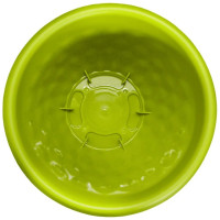 Горшок для растений с поддоном Martika Розетта 1.7 л, диам. 170 мм, зеленый С126ЗЕЛ