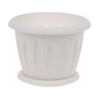 Горшок для растений с поддоном Martika Фелиция мрамор, 10.4 л, диам. 320 мм С106М