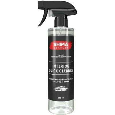 Универсальный очиститель для любых поверхностей SHIMA DETAILER INTERIOR QUICK CLEANER 4603740921794