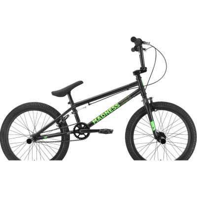 STARK Велосипед Madness BMX 1 черный/зеленый HQ-0005140