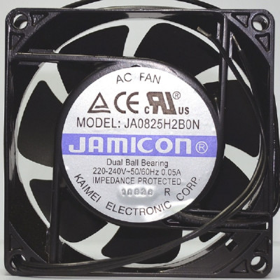 JAMICON вентилятор JA0825H2B0N-L 80х80х25 230В С00036533