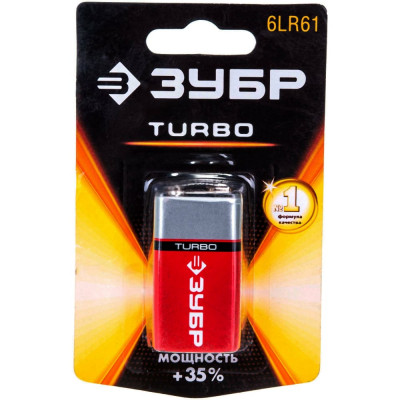 Щелочная батарейка ЗУБР Turbo 59219_z01