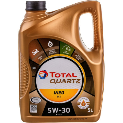 Масло для 4-х тактных двигателей TOTAL (11772) QUARTZ INEO ECS 5W30 213683