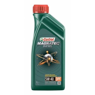 Синтетическое моторное масло Castrol Magnatec Diesel 5w40 DPF 156EDC