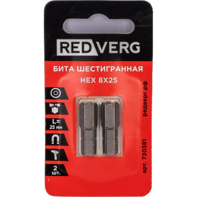 Бита REDVERG 720381 6623492