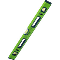 Алюминиевый уровень, фрезерованный, 3 глазка, рукоятки, 600 мм СИБРТЕХ УС-1,0-600 34101