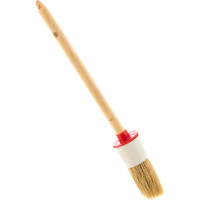 Круглая кисть MTX № 6, натуральная щетина, деревянная ручка// 82076