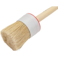 Круглая кисть MTX №20, натуральная щетина, деревянная ручка// 82090