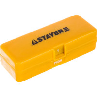 Набор бит MASTER (21 предмет) с адаптером в пластмассовом боксе STAYER 2-26087-H21