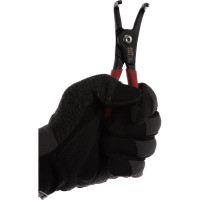 Разжимной изогнутый съемник внешних стопорных колец 180мм JTC-5404