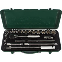 Комплект 12-гранных головок 8-32мм, 24шт Hans 4624-2M