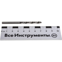 Сверло по металлу НSS-G Super DIN 338 RN (10 шт; 4.2х43х75 мм; Quadropack) Heller 21153