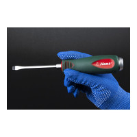 Силовая отвертка с металлическим затыльником Hans шлиц 0516M6-04